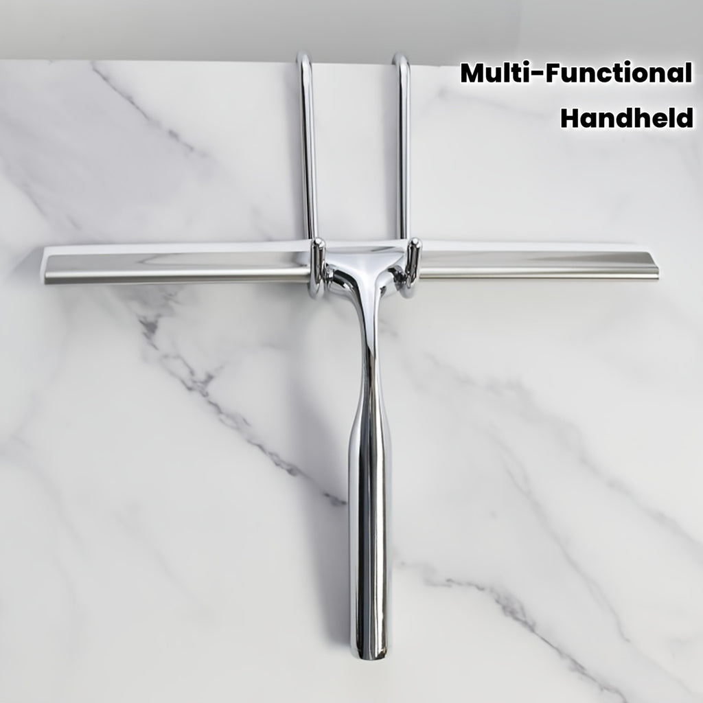 Multi functional Handheld Glass Wiper, Shower Squeegee, Household Cleaning Squeegee, Window Squeegee, Water Removal Scraper, Suitable for Shower Doors, Bathroom, Window And Car Glass, Cleaning Supplies, Cleaning Tool