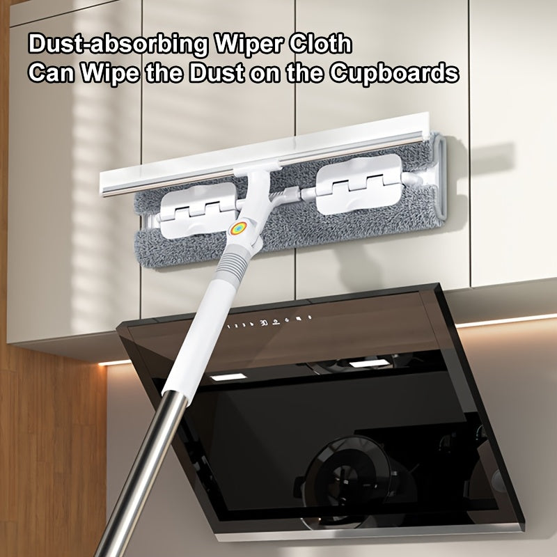 Joybos Window Cleaner Tool with Scraper - Glass Wiper for Scraping And Washing, Multi-functional Cleaning Tool for Glass, Walls, Cars, Outdoors, Courtyard, Cleaning Tool, Cleaning Supplies