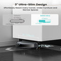 Lefant M310 Ultra Robot Vacuum and Mop, 6000Pa Suction - Slim Robotic Cleaner with ToF LiDAR Navigation, Accurate Obstacle Avoidance, WiFi App Alexa Control, 170min Runtime, for Pet Hair and Home