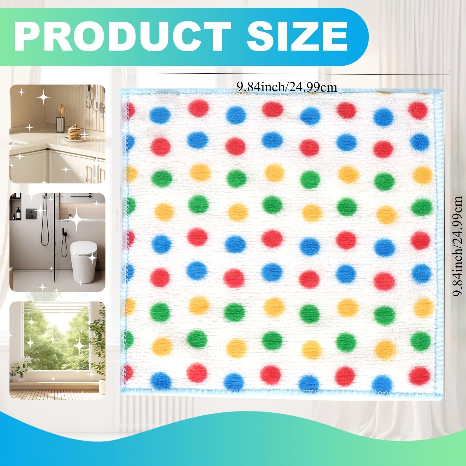 29pcs Set of Cleaning Cloths, Highly Absorbent, Fast Drying, Reusable Kitchen Towels, Washable And Long-Lasting, Perfect Gift for Cleaning Lovers