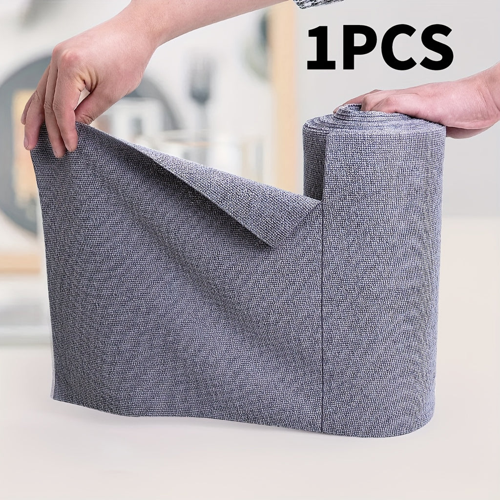 1pc Colorful Tear-Resistant Microfiber Cleaning Cloth Suitable, Bathroom, Car, Dishwasher & Floors - Absorbent Non-Shedding Square Cloth with Edges, Hand Washable Dish Mat, Car Wash Rag, for Use