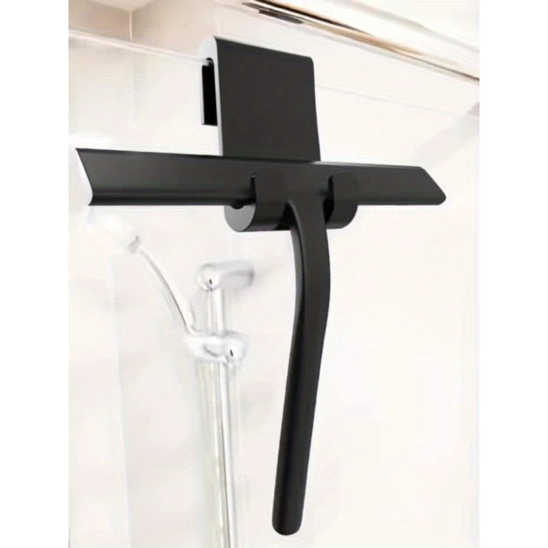 2pcs Shower Scraper with Stand - Multifunctional Glass Scraper Scraper for Bathroom, Toilet, Car Window, Mirror Cleaning - Durable, Easy to Use, Bathroom Cleaner, Bathroom Cleaning Tool, Stylish Design, Sturdy Construction