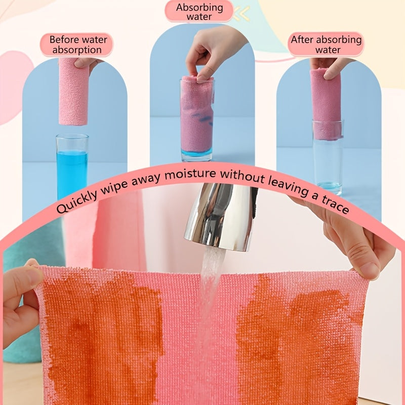 8 Rolls Reusable Cleaning Cloths Suitable for Dishes, Wet Wipes & Dish Towels - Perforated Tear-Off Sheets, Washable & Multipurpose Cloth Roll, Household Cleaning, Commercial Use - Cost-Effective Refills