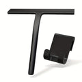 2pcs Shower Scraper with Stand - Multifunctional Glass Scraper Scraper for Bathroom, Toilet, Car Window, Mirror Cleaning - Durable, Easy to Use, Bathroom Cleaner, Bathroom Cleaning Tool, Stylish Design, Sturdy Construction