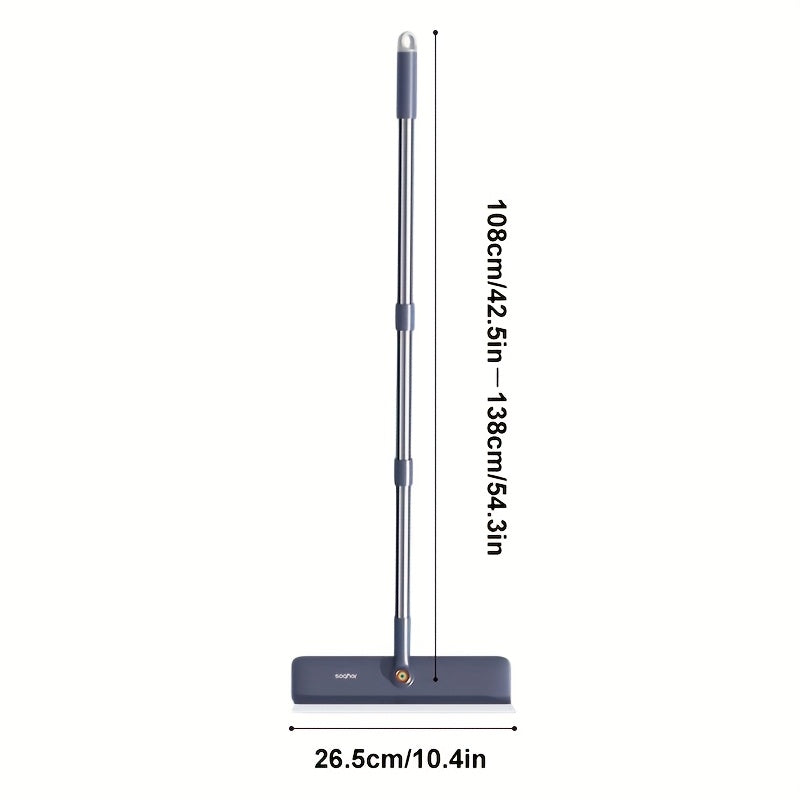 1 glass cleaning brush, multiple sizes available, dual-purpose for scraping and brushing, high appearance, can be rotated 360° by pressing the rainbow button, suitable for cleaning: glass, cars, countertops, window brushes, etc.