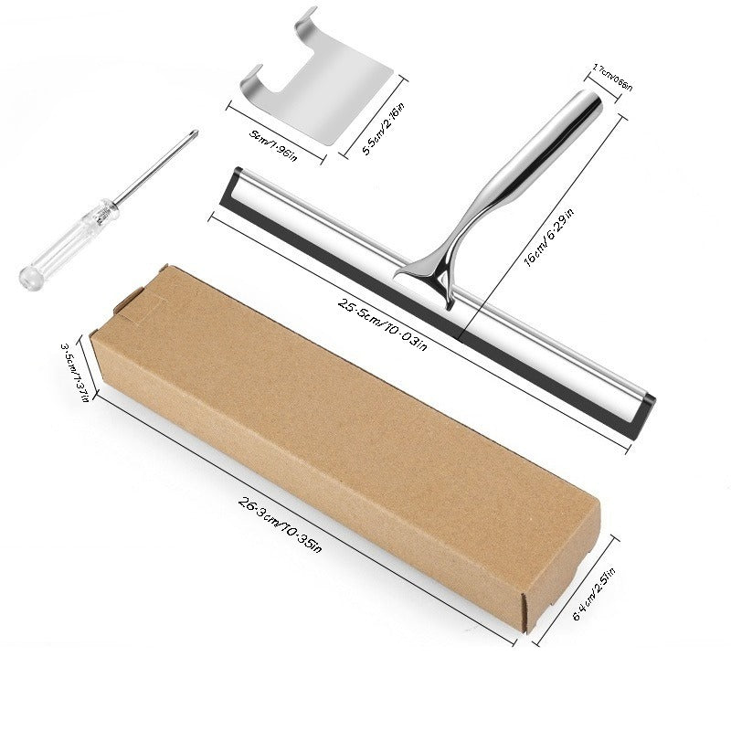 Multi-Functional Glass Cleaning Tool Made Of, Ideal for Use in Homes, Hotels, Bathrooms, And on Shower Doors And Windows