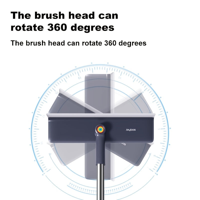 1 glass cleaning brush, multiple sizes available, dual-purpose for scraping and brushing, high appearance, can be rotated 360° by pressing the rainbow button, suitable for cleaning: glass, cars, countertops, window brushes, etc.